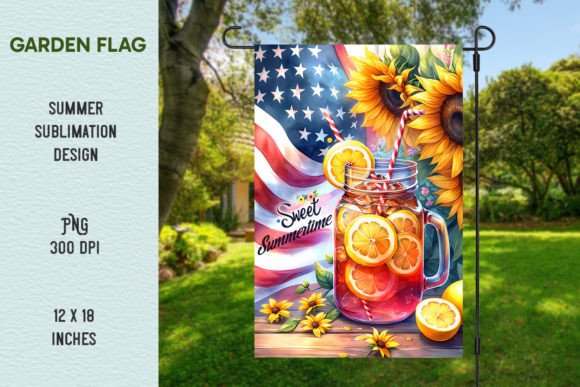 A 4th of July Garden Flag and Your Summer Garden: From Planning to Display