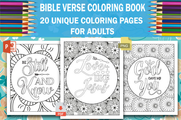 Bible Verse Coloring Book and Bible Verse Coloring Pages Interior: A Creative Way to Connect with Scripture