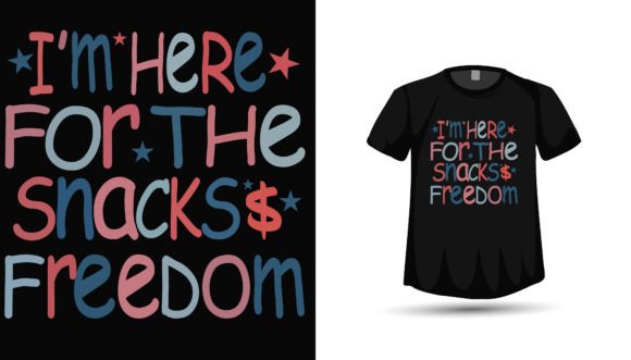 Celebrate with Style: A Complete Guide to 4th July Snacks Lovers Free Tshirt Art