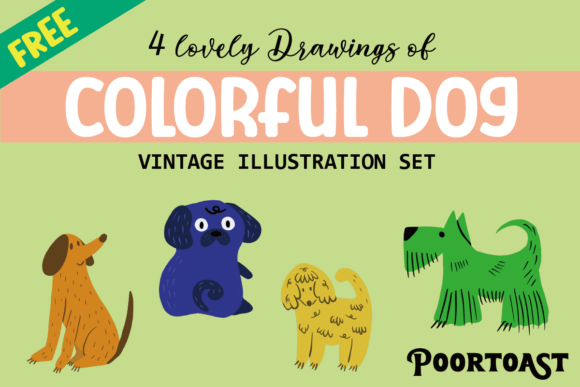 Creative Ways to Use a Colorful Dog Set