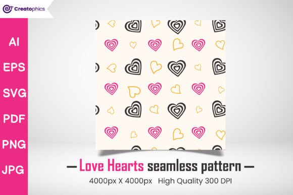 Exploring the Versatility of Love Hearts Seamless Digital Paper Free for Creative Projects
