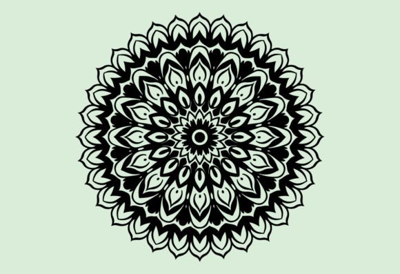 Flower Mandala. Vintage Decorative: Timeless Beauty for Modern Spaces