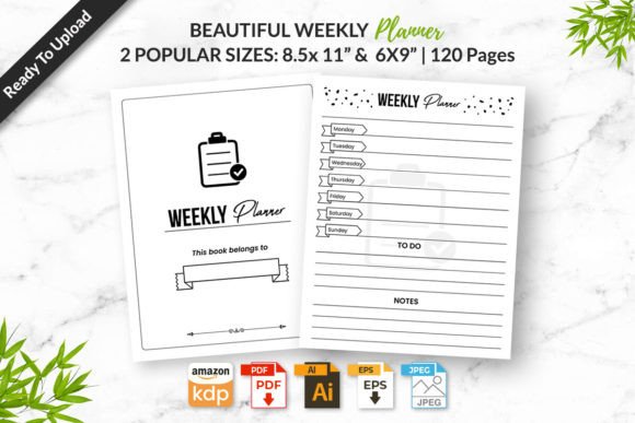 Free Weekly Planner Logbook KDP Interior: A Strategic Tool for Better Decision-Making