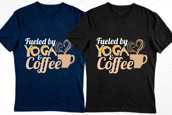 Fueled by Yoga Coffee Stylish T Shirt: A Lifestyle Statement