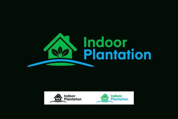 Indoor Plantation Logo Design Rooted in Nature