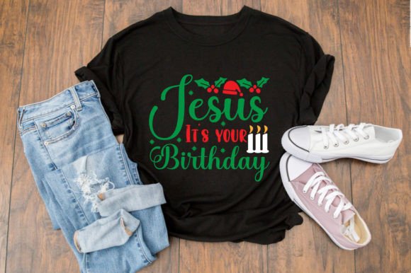 JESUS IT S YOUR BIRTHDAY SVG FONT