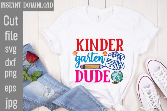 Kindergarten Dude SVG Cut File: A Creative Tool for Modern Designers