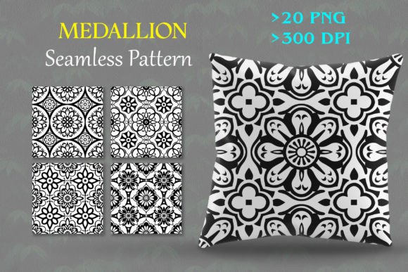 Medallion Seamless Pattern: A Versatile Design for Real-World Use