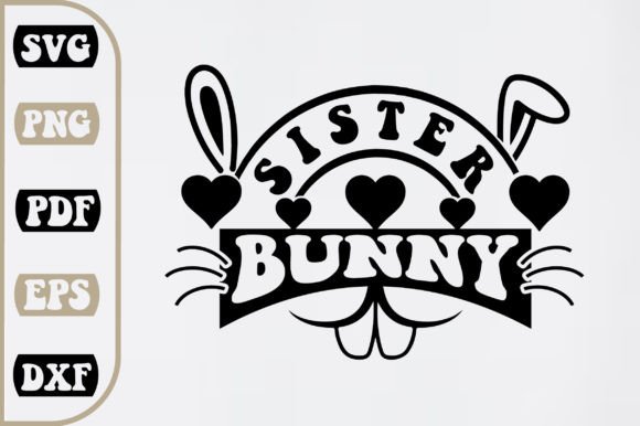 Sister Bunny SVG Design: Creative Possibilities for Every Crafter