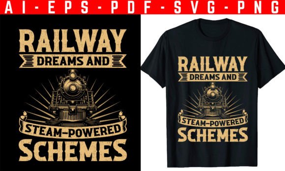 The Timeless Appeal of Railway Dreams and the Steam-Powered T-Shirt: Crafting Stories in an Age of Speed