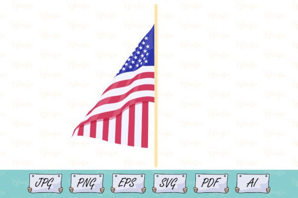 United States of America Flag with Pole: A Strategic Symbol for Clarity and Direction