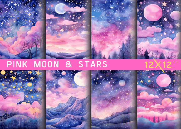 Using Pink Moon and Stars Night for Structured Reflection and Intentional Planning