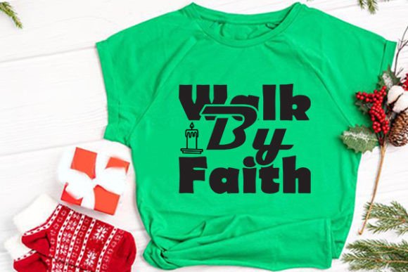 Walk By Faith Font for Makers